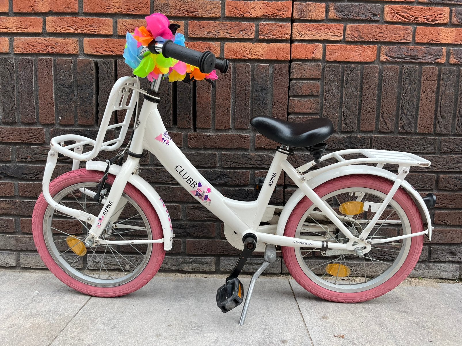 Alpina kinderfiets start!, Fietsen en Brommers, Ophalen, Nieuw, Terugtraprem, 16 tot 20 inch
