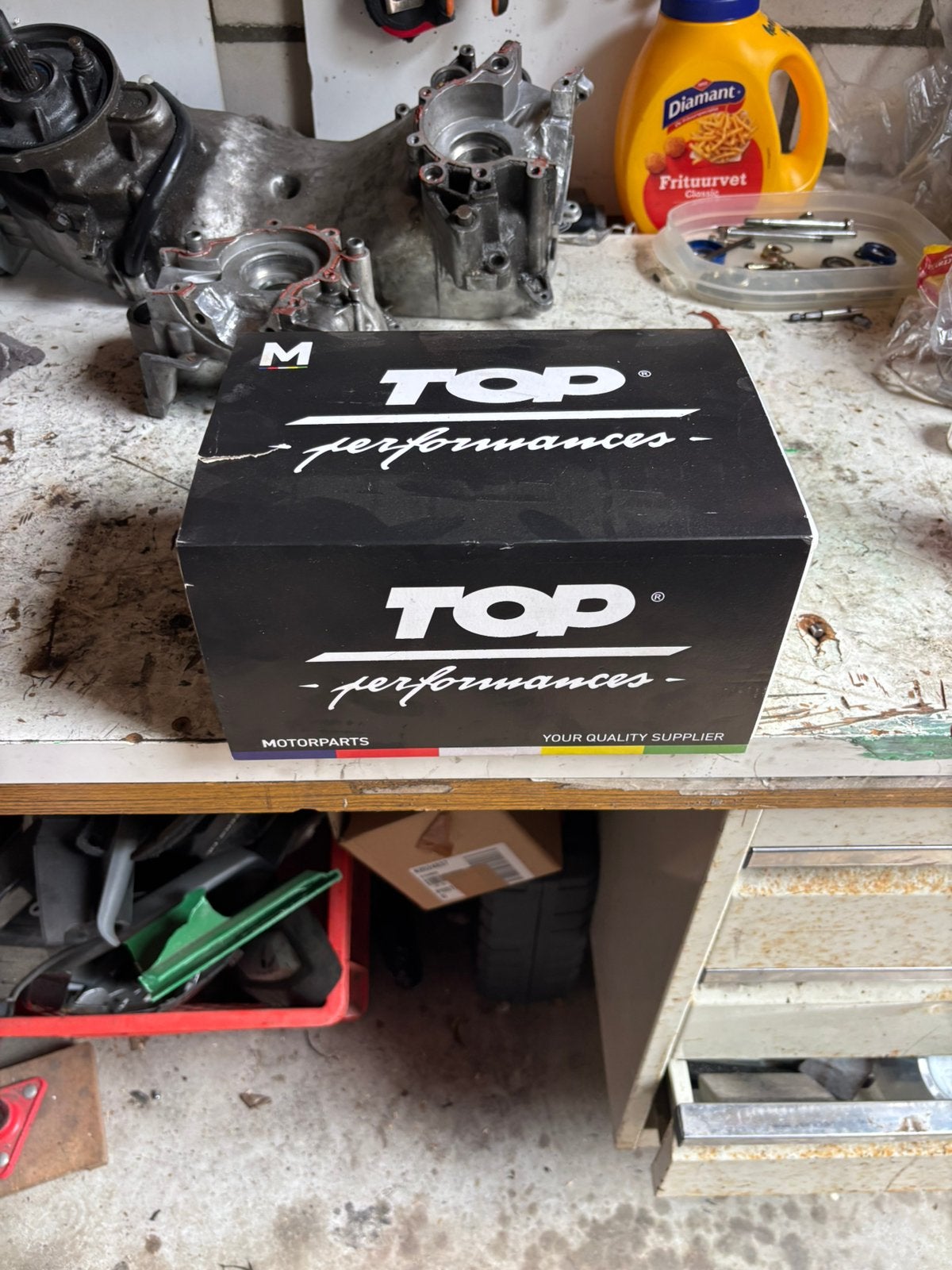 TPR 70cc racing cilinder minarelli horizontaal, Ophalen of Verzenden