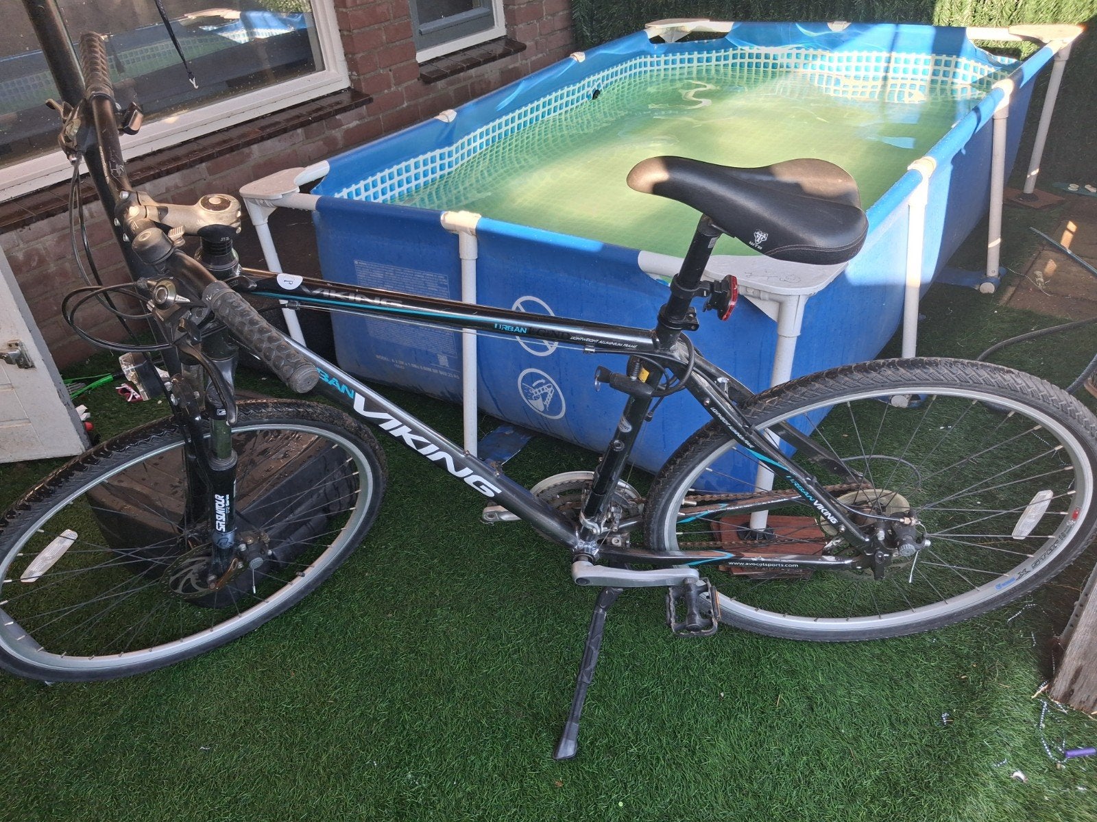 Heren MountainCitybike, Versnellingen, Zo goed als nieuw, Schijfrem, Ophalen