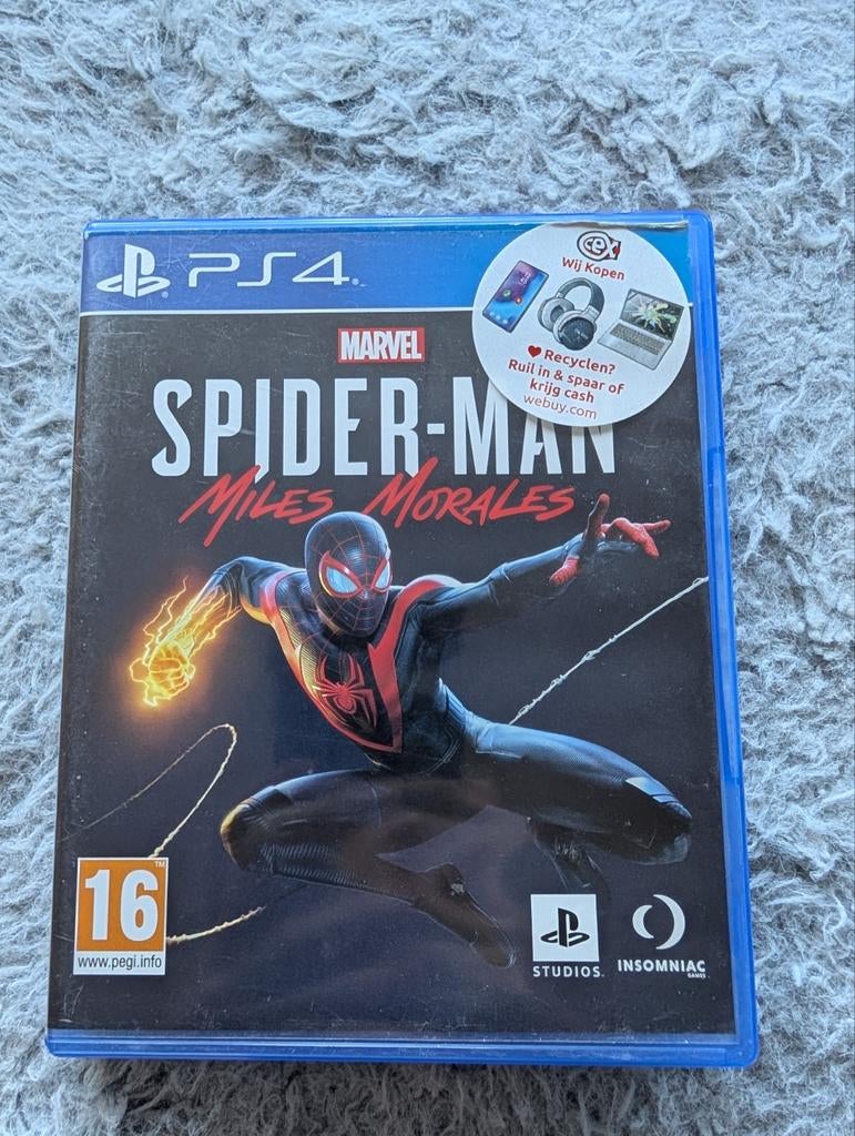 Spiderman Miles Morales PS4, Spelcomputers en Games, Ophalen
