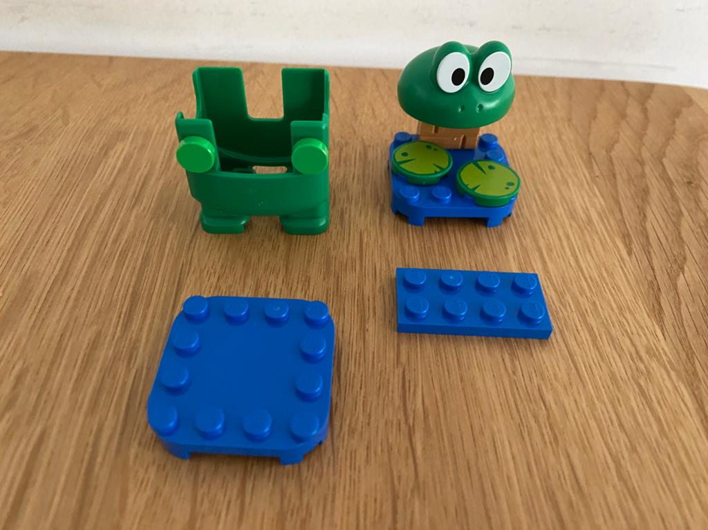 Lego super mario: frog Mario power up pack  Item No: 71392, Gebruikt, Overige thema's, Lego, Ophalen of Verzenden