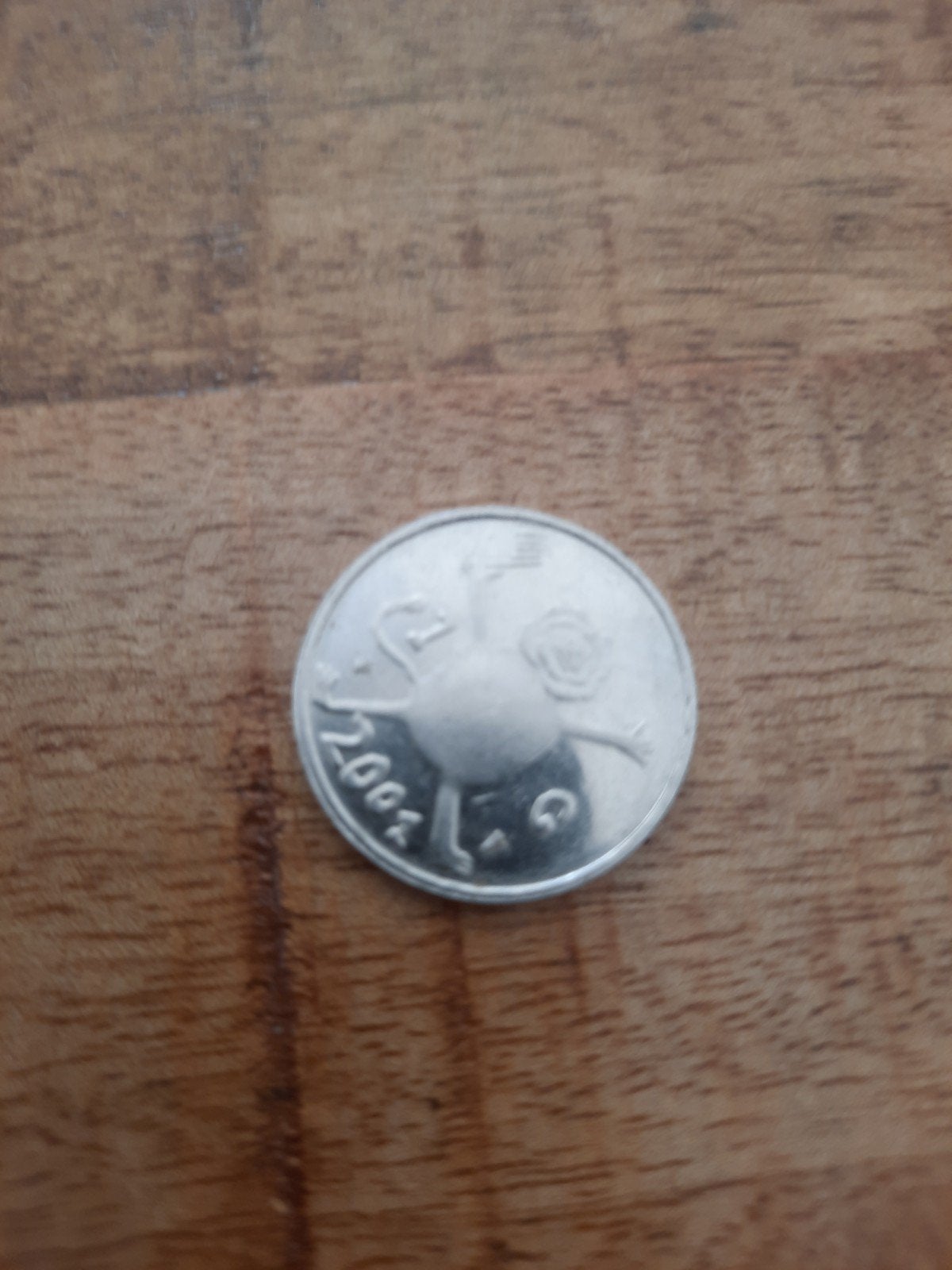 Nederlandse herdenkingsmunt 1 gulden 2001, Ophalen of Verzenden