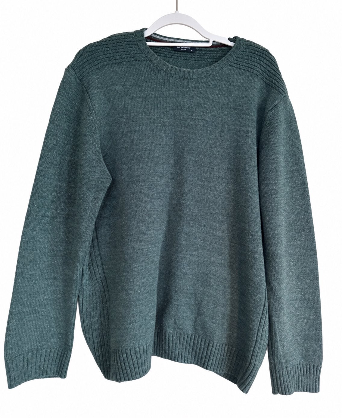 LC Waikiki Basic Herentrui - Groen - Maat XL, Kleding | Heren, Ophalen of Verzenden, Zo goed als nieuw, Maat 56/58 (XL), Groen