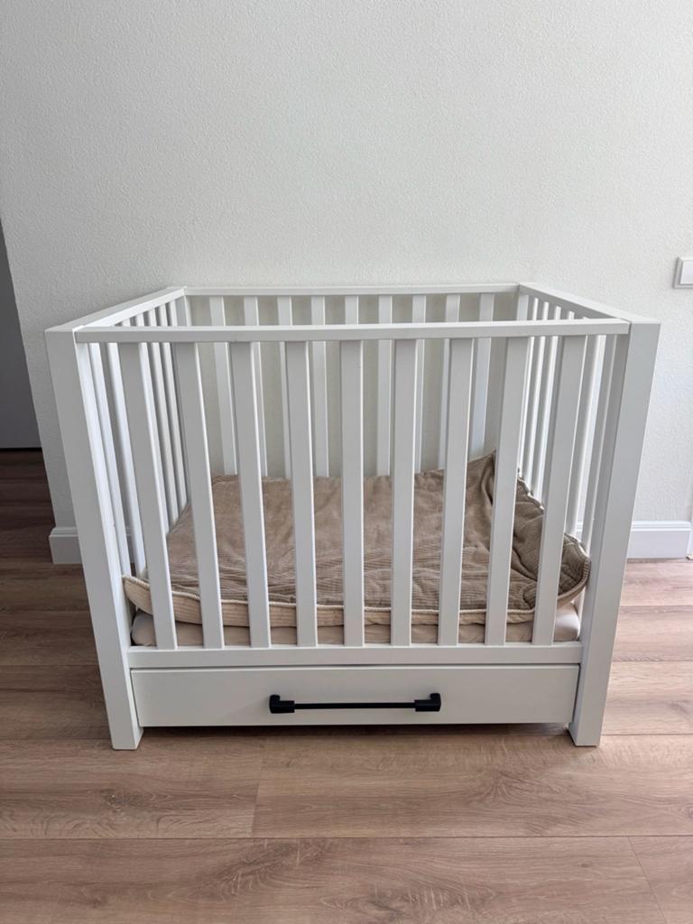 Box Casper inclusief matras en lade, Ophalen, Gebruikt, Rechthoekig, In hoogte verstelbaar