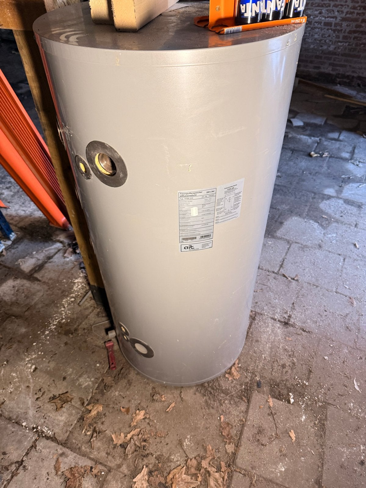 AIT Boiler - 200 Liter, Ophalen, Gebruikt, Cv-ketel of Combi-ketel, 60 tot 150 cm