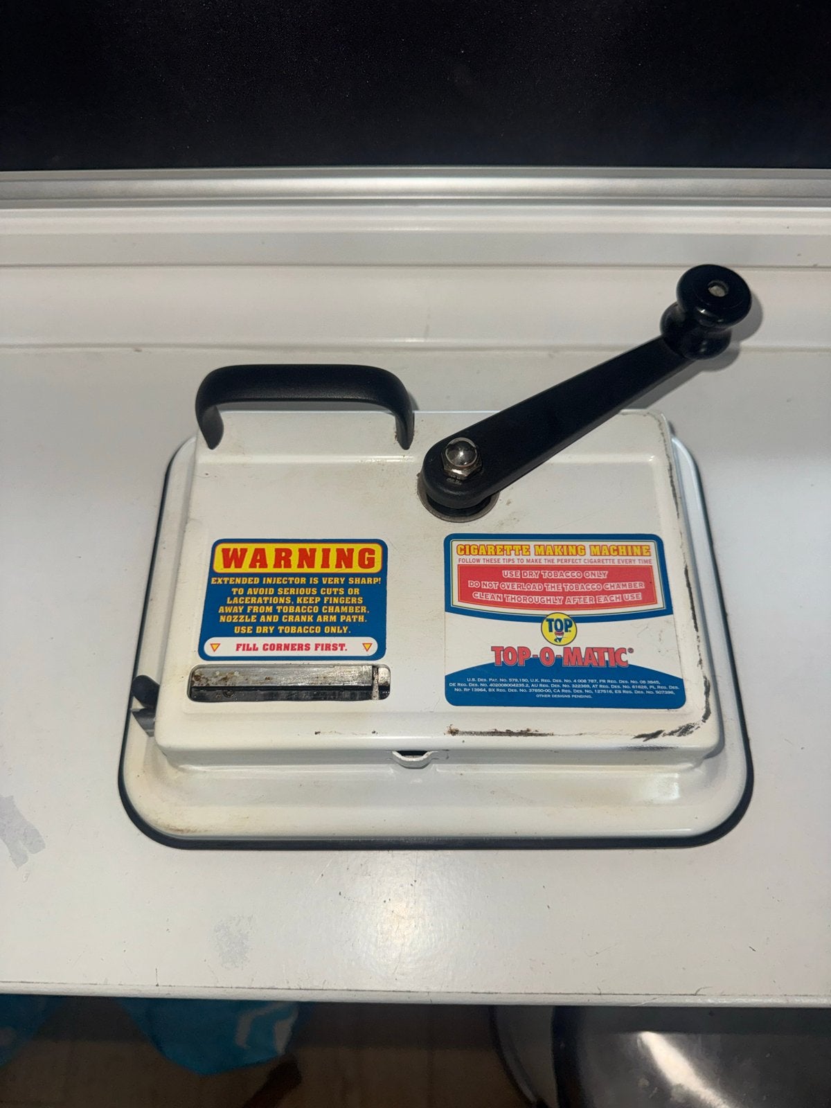 Top-O-Matic sigarettenmaker - Gebruikt, werkt perfect!, Ophalen of Verzenden, Gebruikt, Overige typen