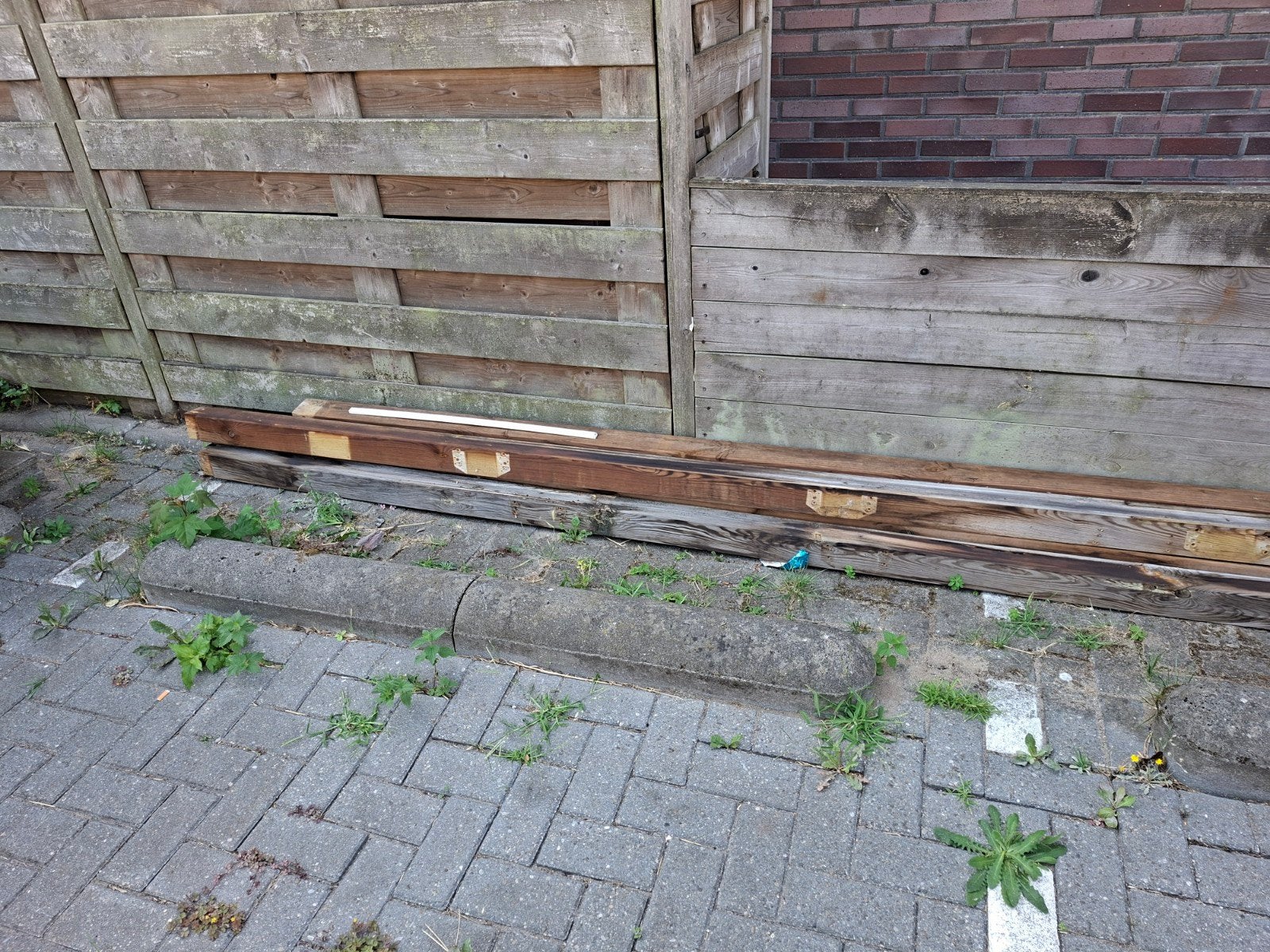 balken 9 cm, Ophalen, 250 cm of meer, Balken