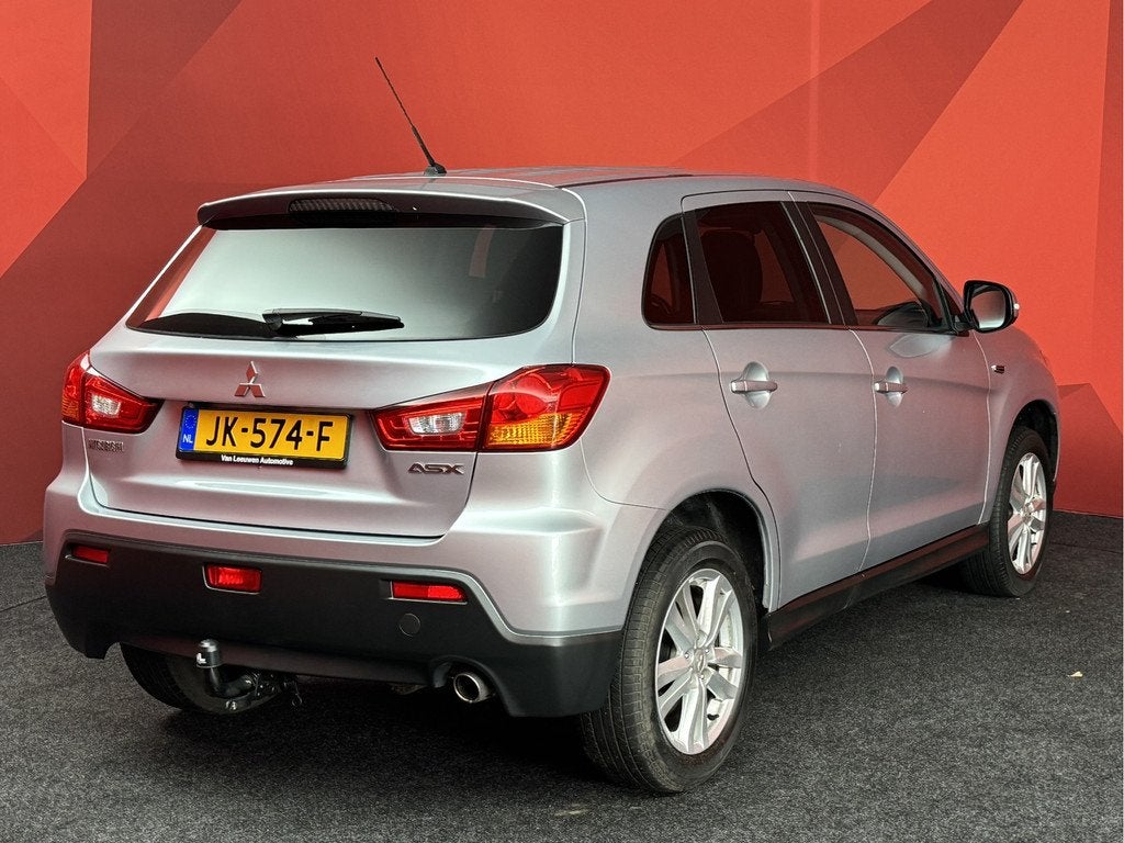 Mitsubishi ASX 1.6 Instyle ClearTec | Clima | Cruise | Trekh, Auto's, Mitsubishi, Voorwielaandrijving, Euro 5, Gebruikt, Zwart