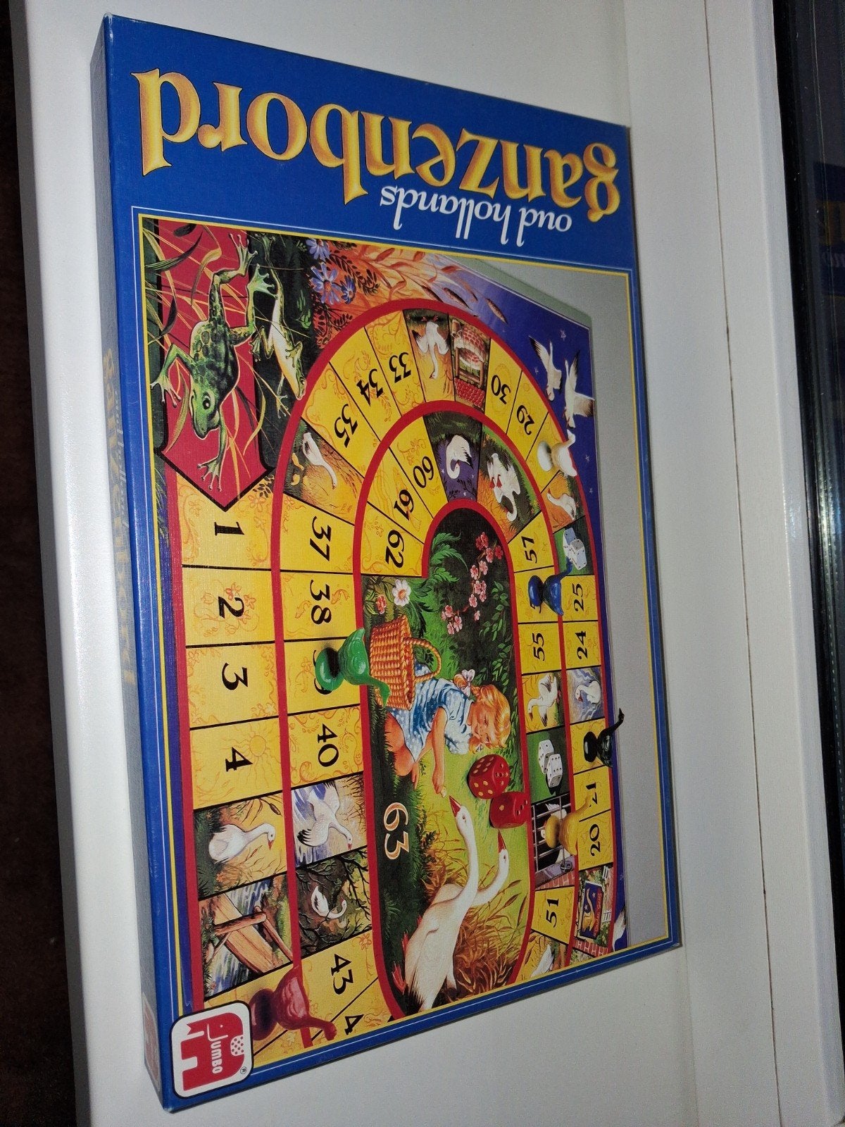 ganzenbord spel bordspel vintage, Ophalen of Verzenden