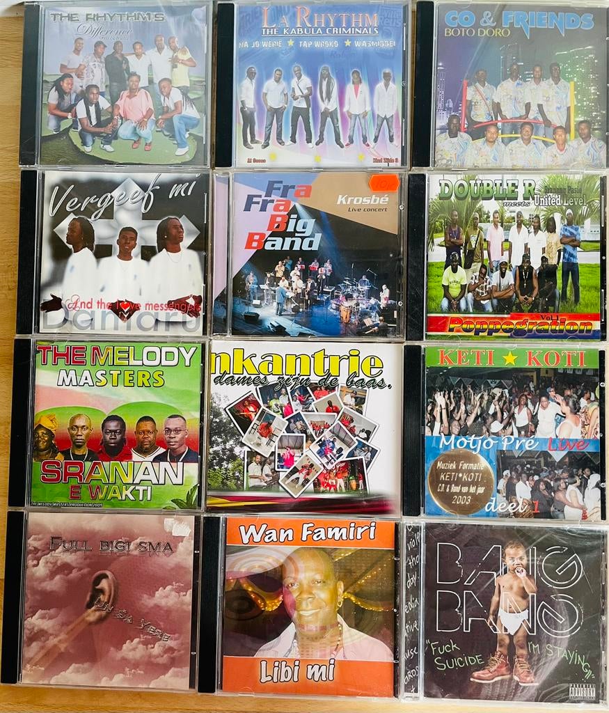 Surinaamse CD’s, Cd's en Dvd's, Vinyl | Wereldmuziek, Ophalen of Verzenden, Nieuw in verpakking, Overige formaten