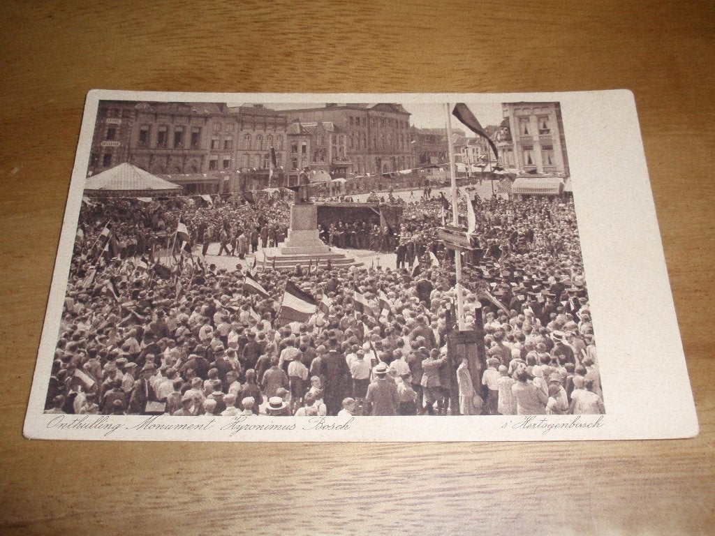 Den Bosch Onthulling Monument J Bosch  's Hertogenbosch, Verzenden, Voor 1920, Ongelopen, Noord-Brabant