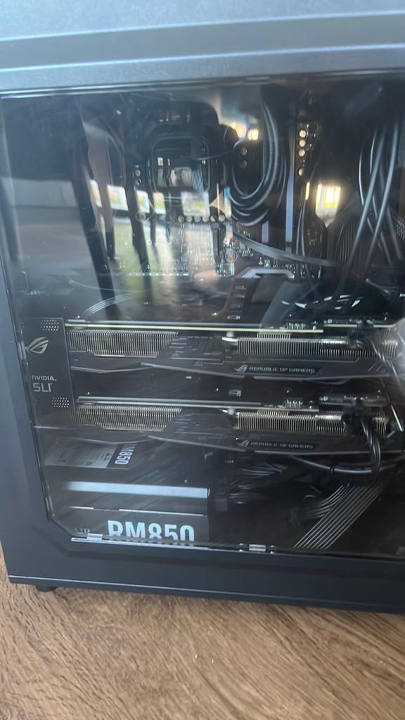 Gaming pc, Ophalen, Gebruikt