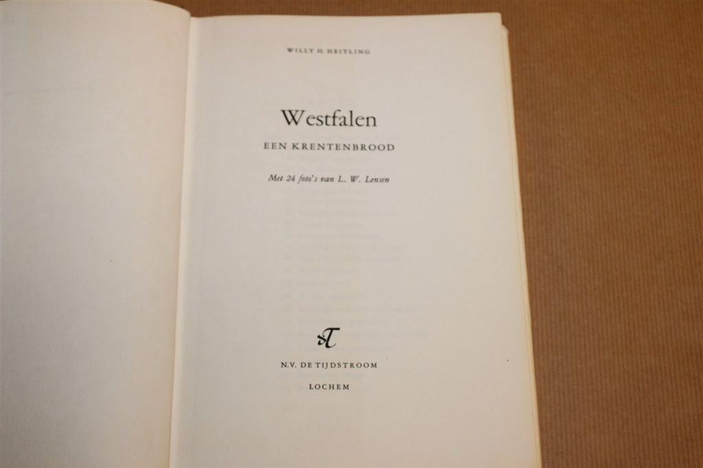 Westfalen een Krentenbrood — Cultuur & Streek 1961, Ophalen of Verzenden, Gelezen