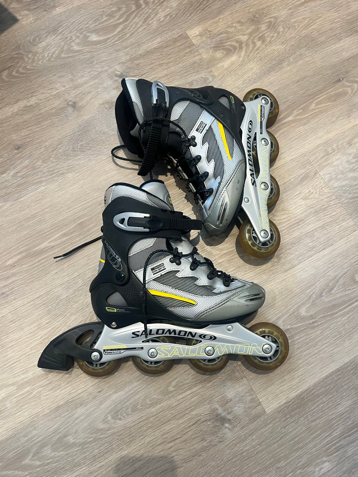Salomon Inline Skates - Maat 40 - Gebruikt, Gebruikt, Inline skates 4 wielen, Dames, Salomon