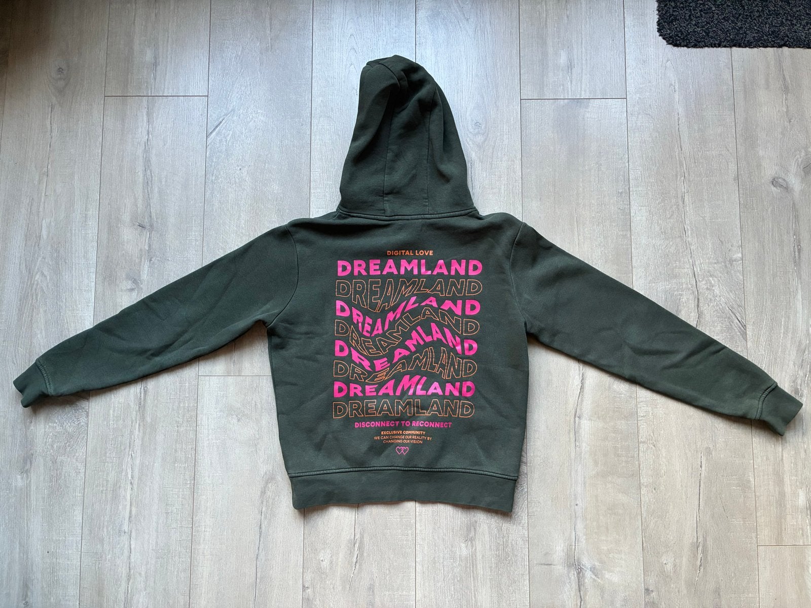AMY & IVY Hoodie "Dreamland" - Maat XXS, Ophalen of Verzenden, Zo goed als nieuw, Maat 34 (XS) of kleiner, Groen