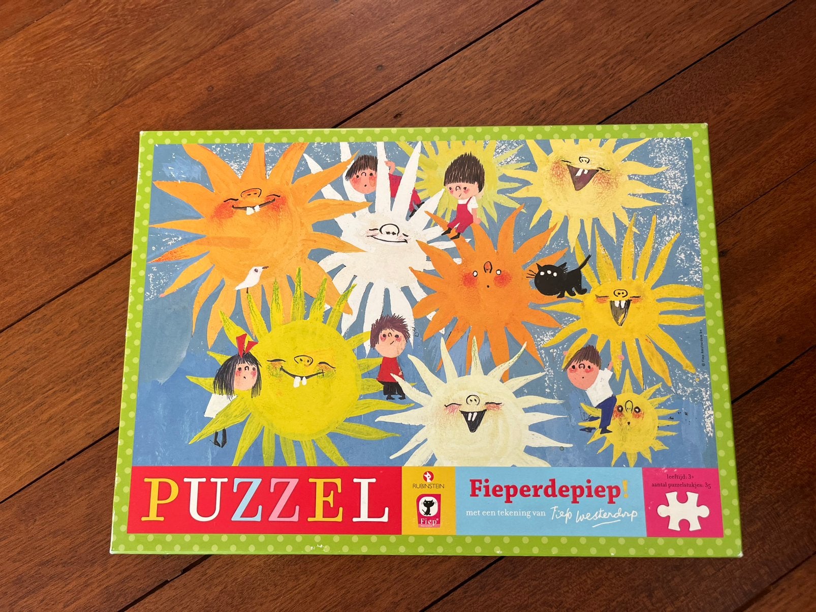 Puzzel Fieperderpiep, Ophalen of Verzenden, Meer dan 50 stukjes, Zo goed als nieuw