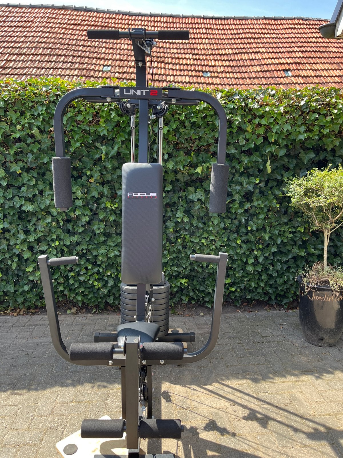 Focus Fitness Apparaat Unit 2 - Krachtstation, Ophalen, Krachtstation, Armen, Zo goed als nieuw