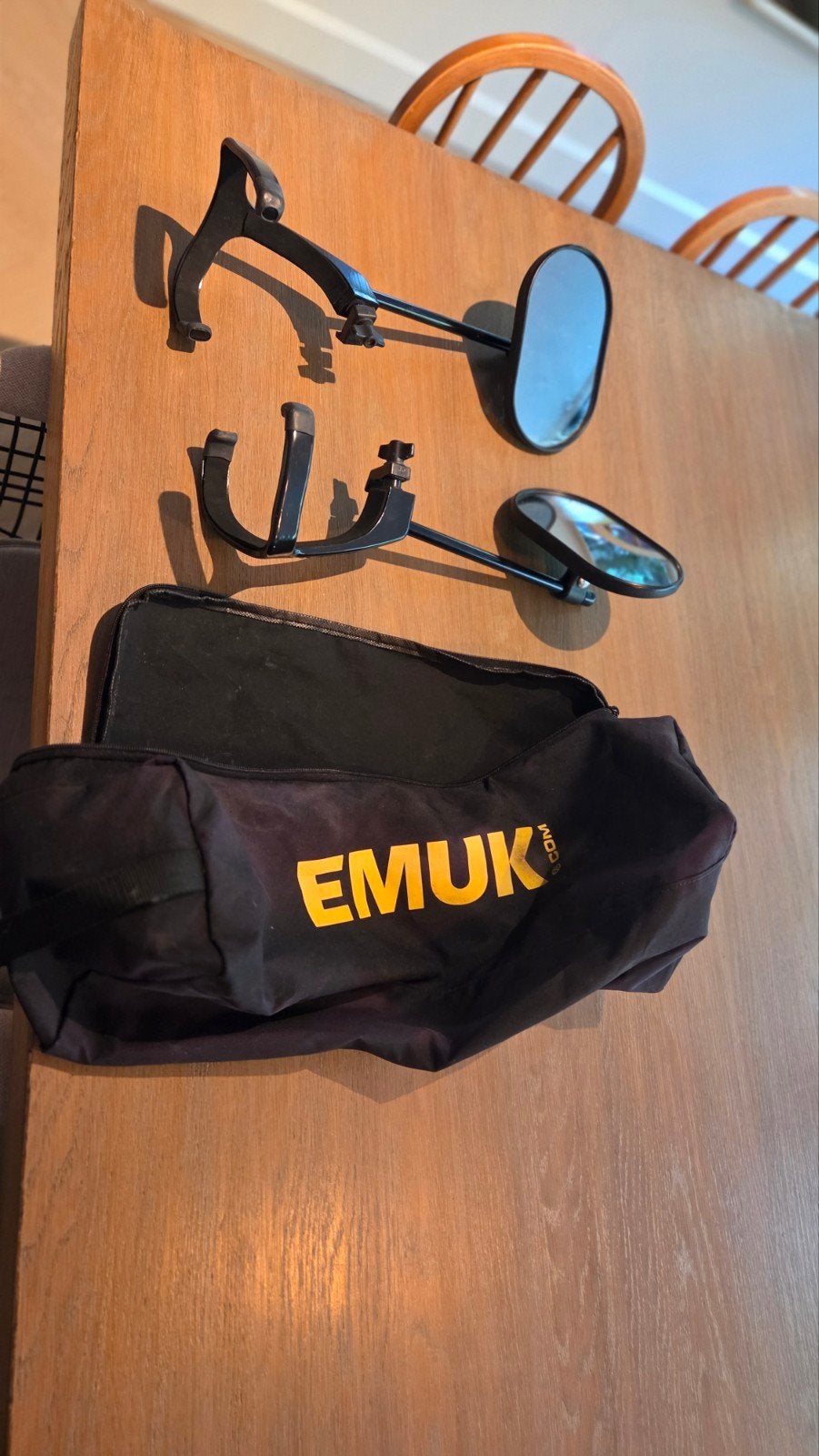 EMUK caravan spiegels Zafira B, Ophalen of Verzenden, Gebruikt