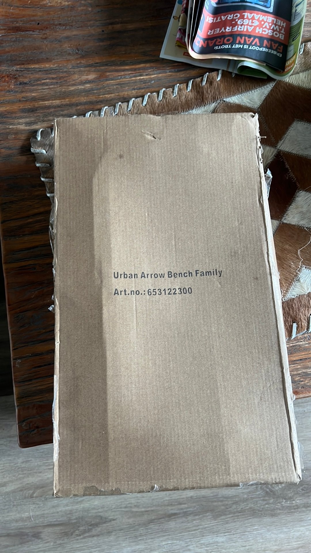 Nieuw Urban Arrow bakfiets extra bankje (achter kant ), Ophalen of Verzenden, Nieuw