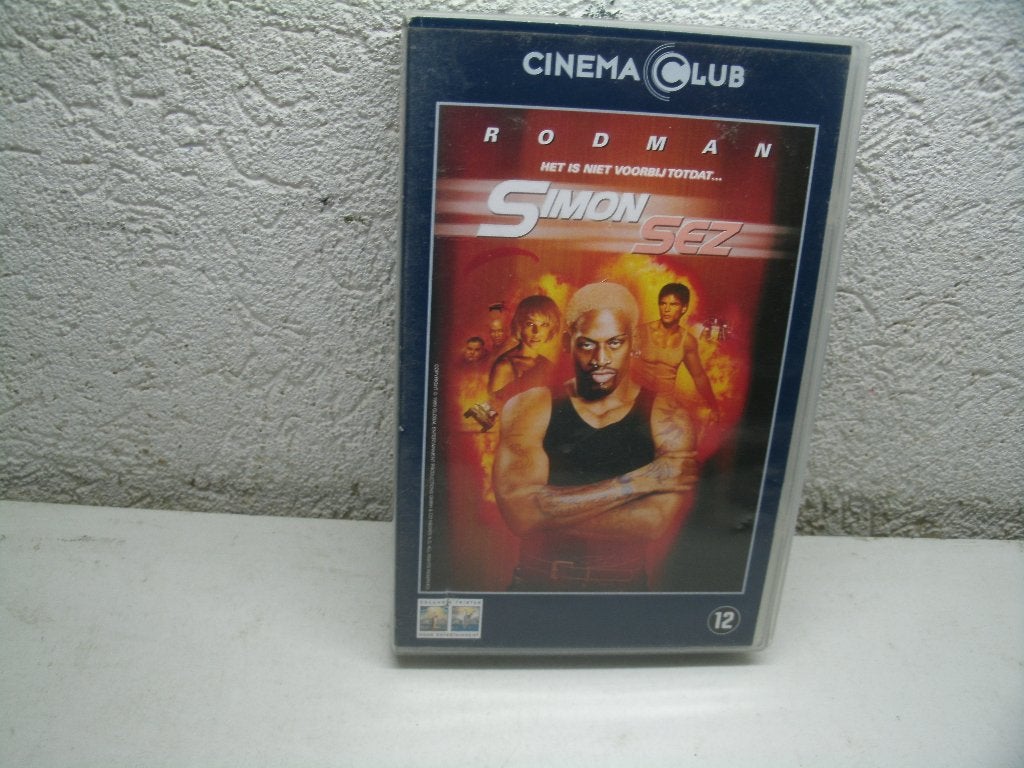 vhs 163b simon sez, Alle leeftijden, Ophalen of Verzenden, Zo goed als nieuw, Komedie