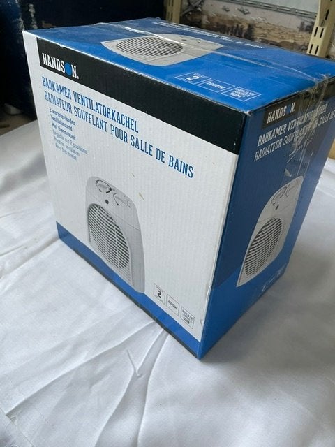 Nr.411: Elektrische badkamer ventilatorkachel, Overige soorten, Elektrisch, Nieuw, Ophalen of Verzenden