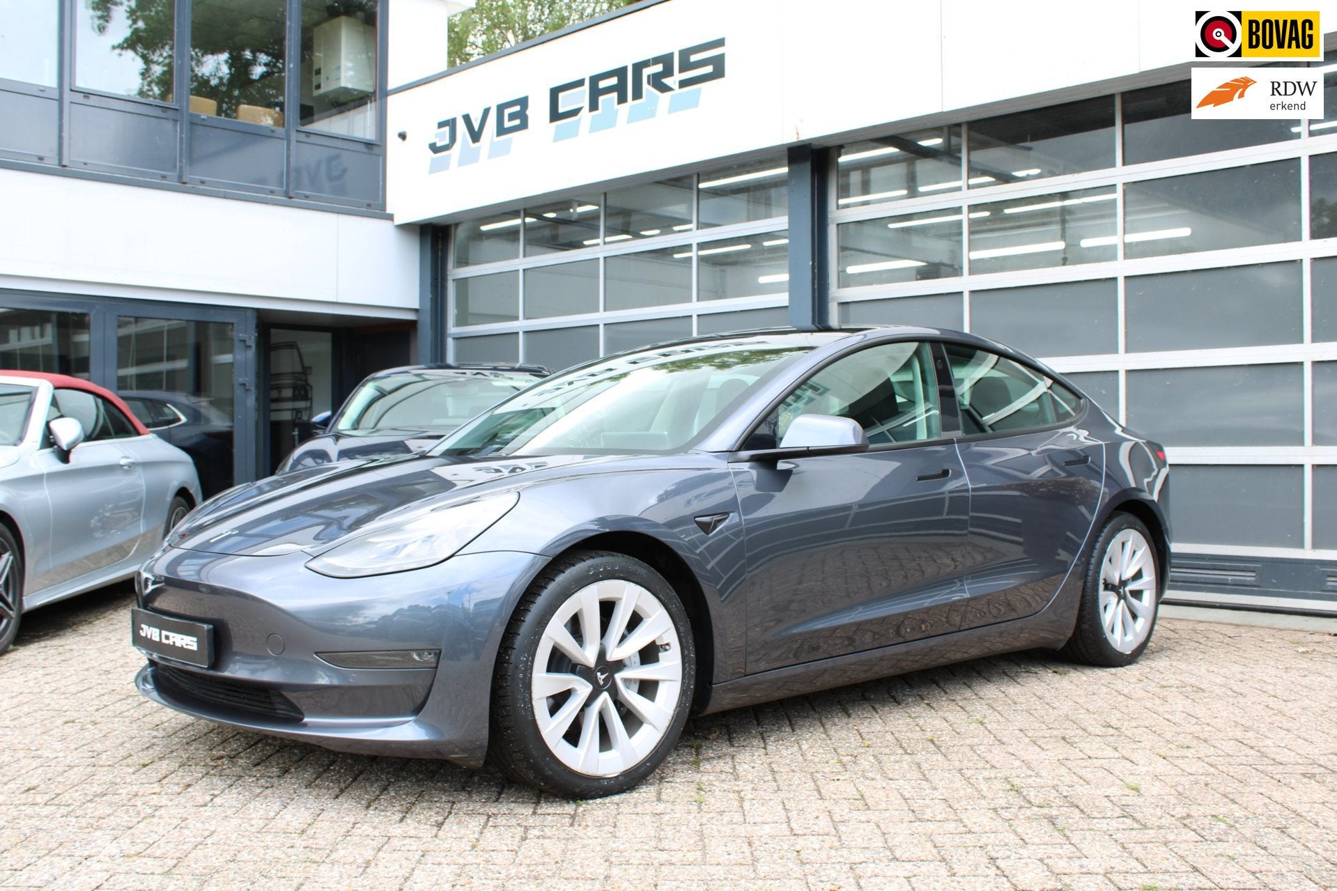 Tesla Model 3 Long Range AWD 75 kWh, Auto's, Automaat, Adaptive Cruise Control, Gebruikt, Zwart
