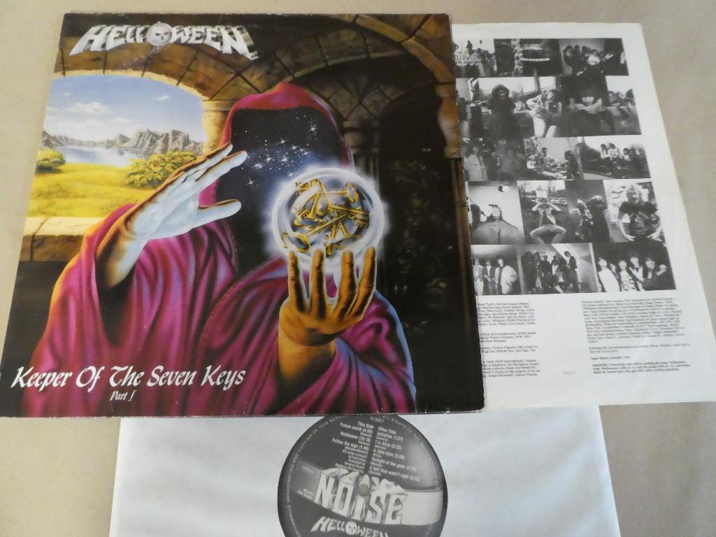 Helloween – Keeper Of The Seven Keys Pt.1 (1987), Cd's en Dvd's, Vinyl | Hardrock en Metal, Inclusief binnenhoes, Verzenden, Zo goed als nieuw