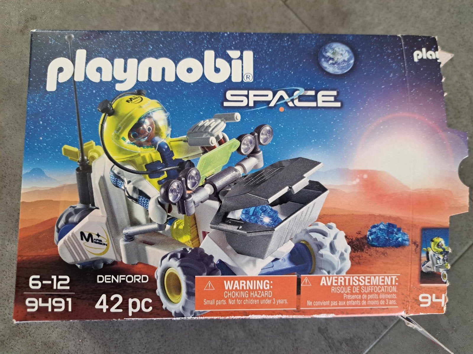 Playmobil Space 9491 Mars Rover met Astronaut, Kinderen en Baby's, Speelgoed | Playmobil, Ophalen of Verzenden
