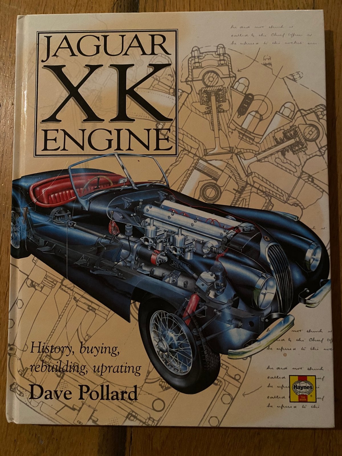 Jaguar XK Engine–Dave Pollard –E-Type XK120 XK140 XK150–1998, Ophalen of Verzenden, Zo goed als nieuw, Overige merken