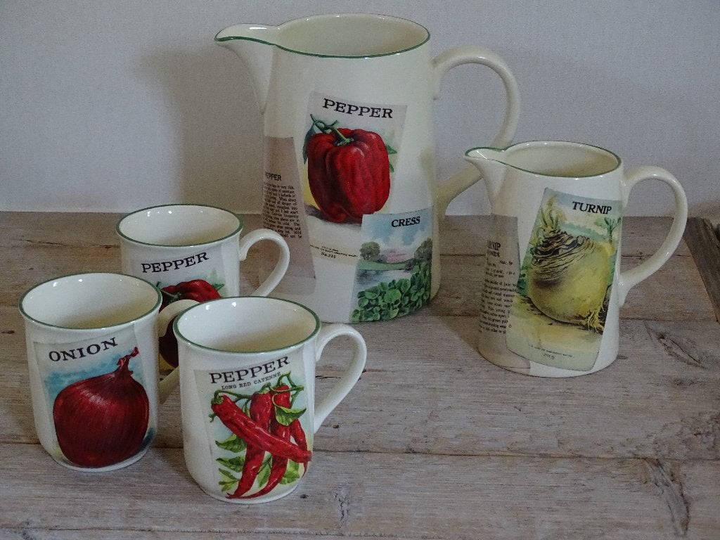 Servies, Poole Pottery, SEED PACKETS, als nieuw, Antiek en Kunst, Ophalen of Verzenden