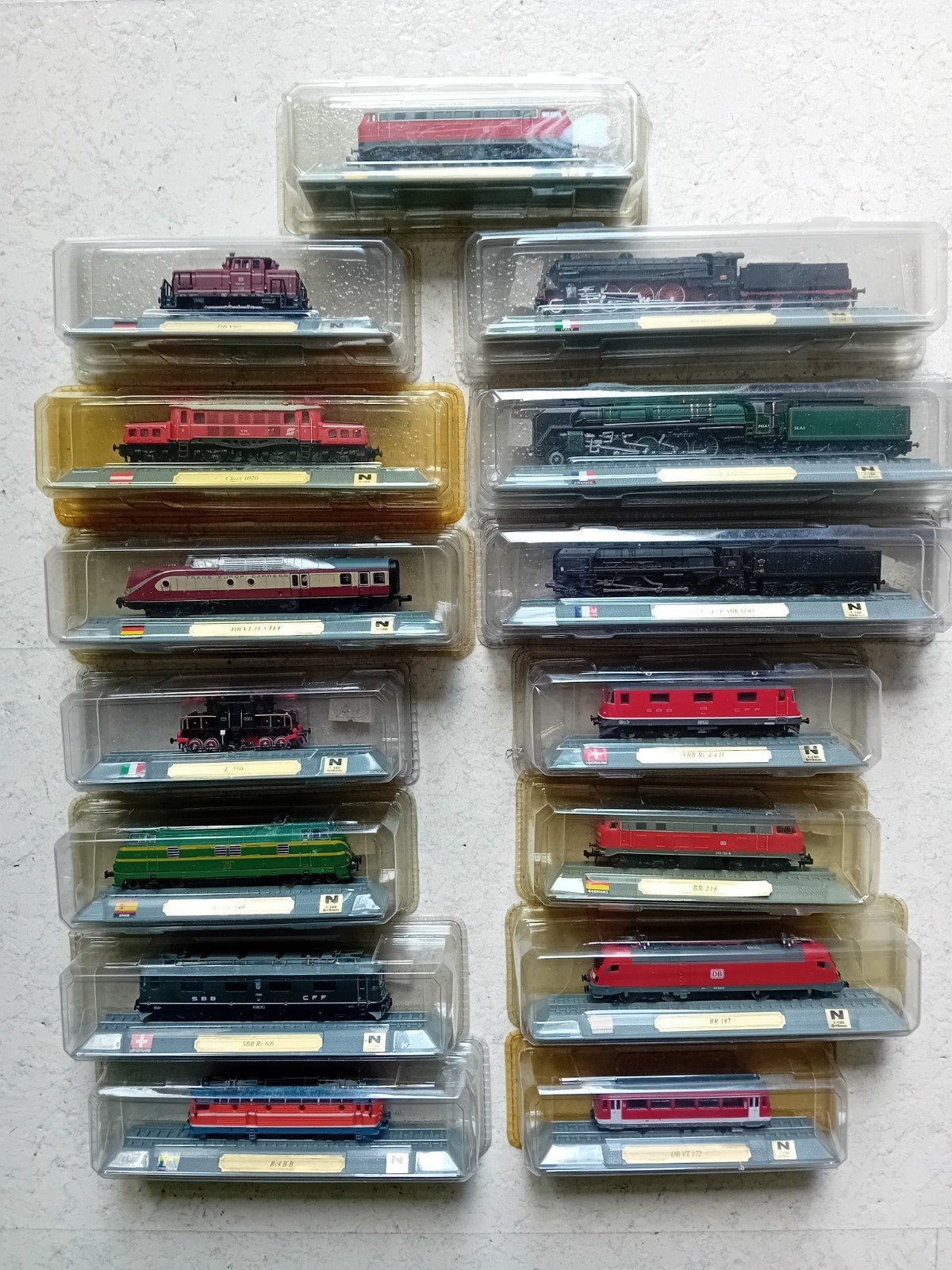 Del Prado N-spoor dummy Locomotieven Collectie - Diverse Mod, Overige merken, Nieuw, Ophalen of Verzenden, Analoog