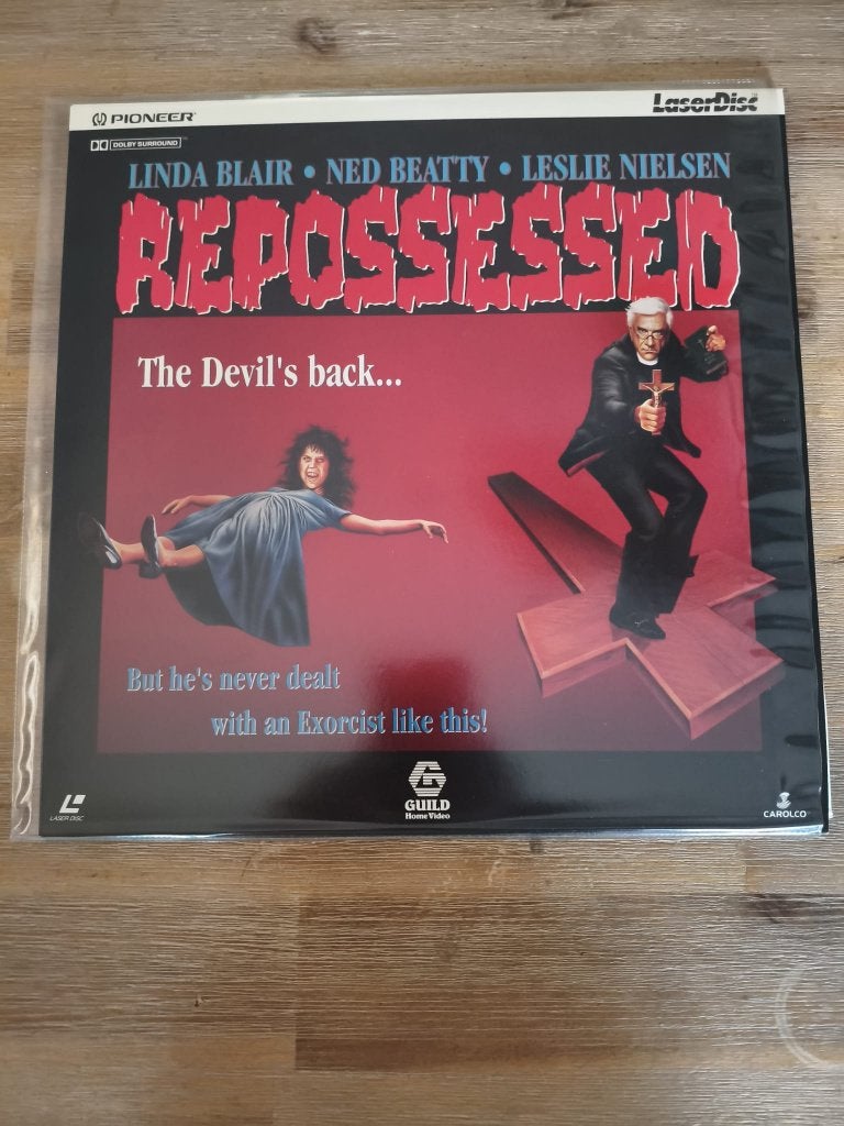 Repossessed - Laserdisc, Engels, Alle leeftijden, Ophalen of Verzenden, Zo goed als nieuw