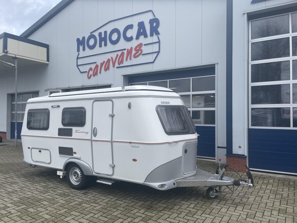 Eriba Touring Troll 550 Mover, boiler, Caravans en Kamperen, Caravans, Schokbreker, Bedrijf, Treinzit, Tot en met 3