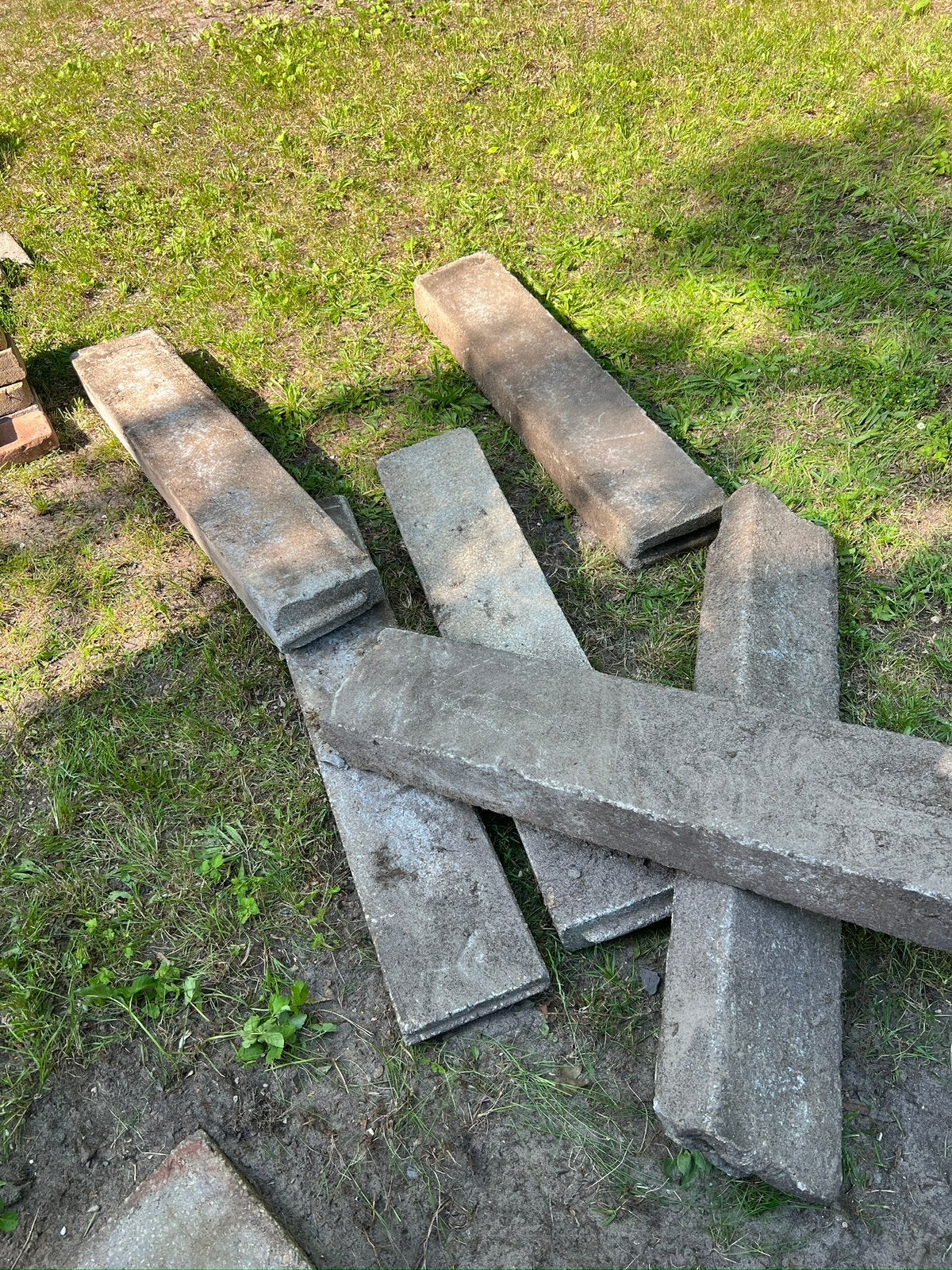 Stoepranden beton, Ophalen, Gebruikt, Beton, Overige typen