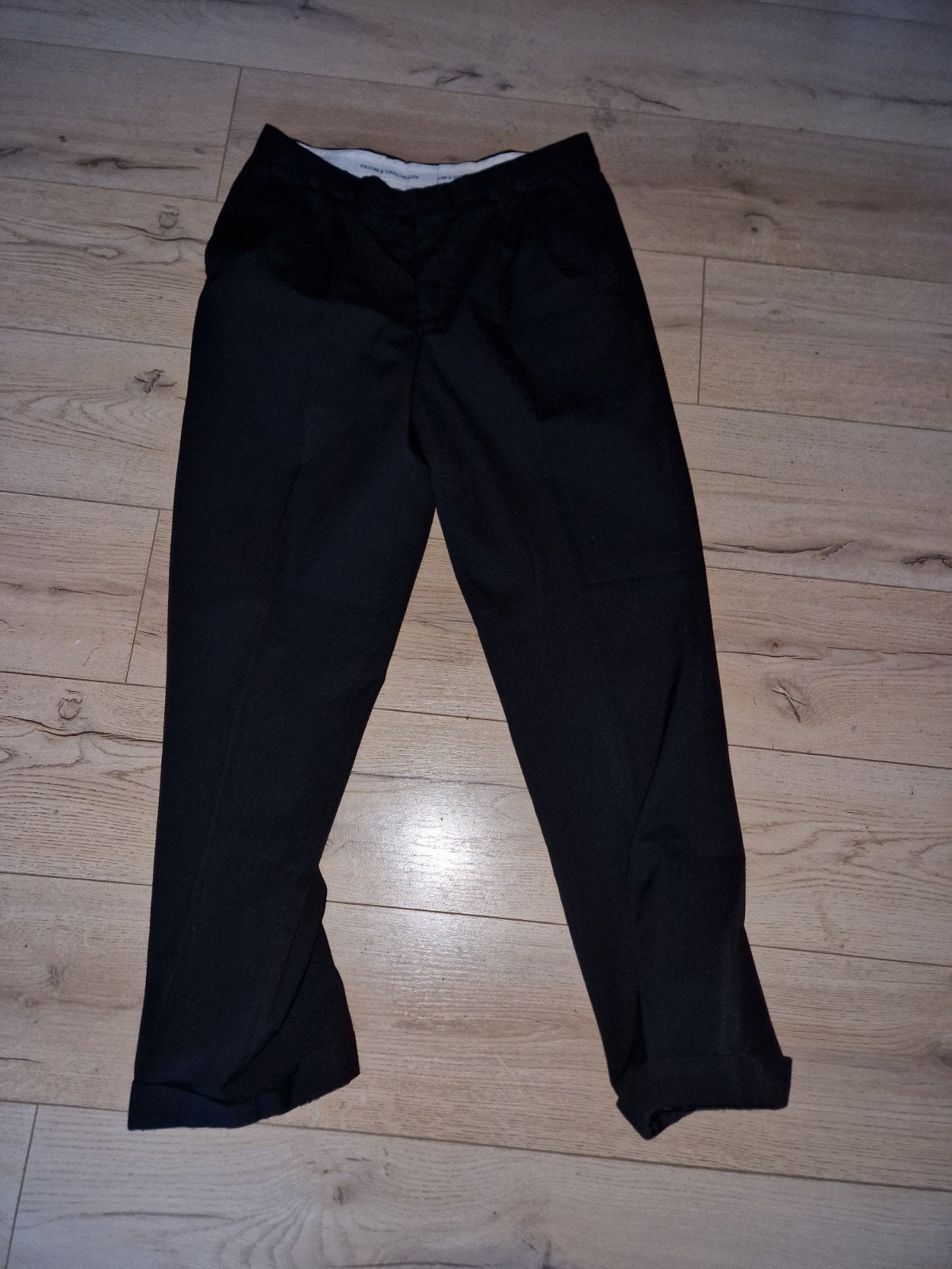 Vroom & Dreesmann Heren Pantalon Maat 50 Zwart, Maat 48/50 (M), Zwart, Vroom & Dreesmann, Ophalen of Verzenden