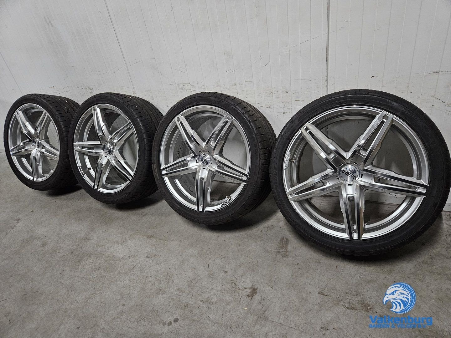 6mm! Audi A5 A6 A7 A8 19 inch velgen 5x112 zomerbanden 255/3
