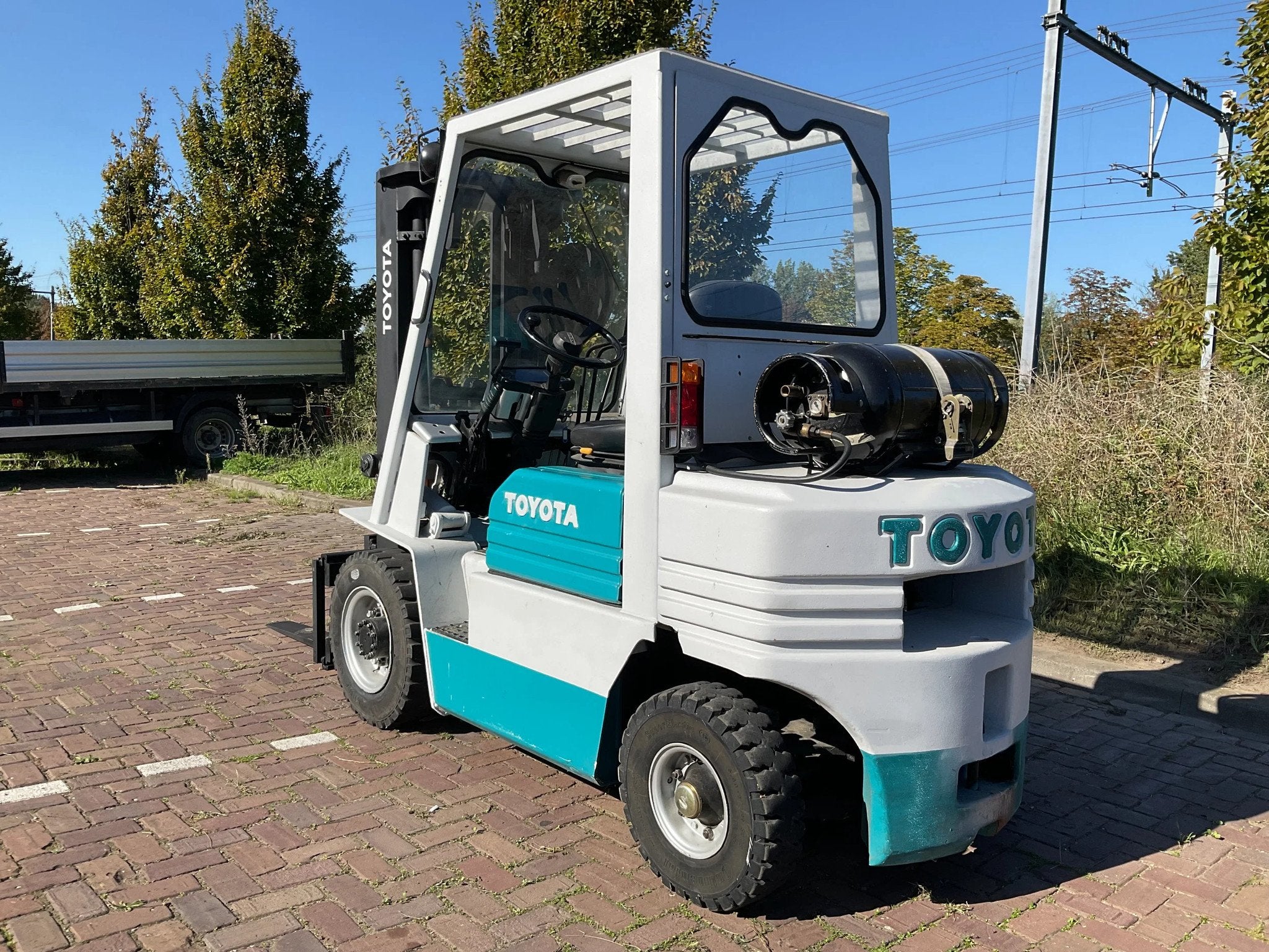 Toyota 5FGF25 2500KG 4.30METER HEFTRUCK, LPG, Heftruck, Toyota, Marconistraat 2
3133KL  Vlaardingen, NL