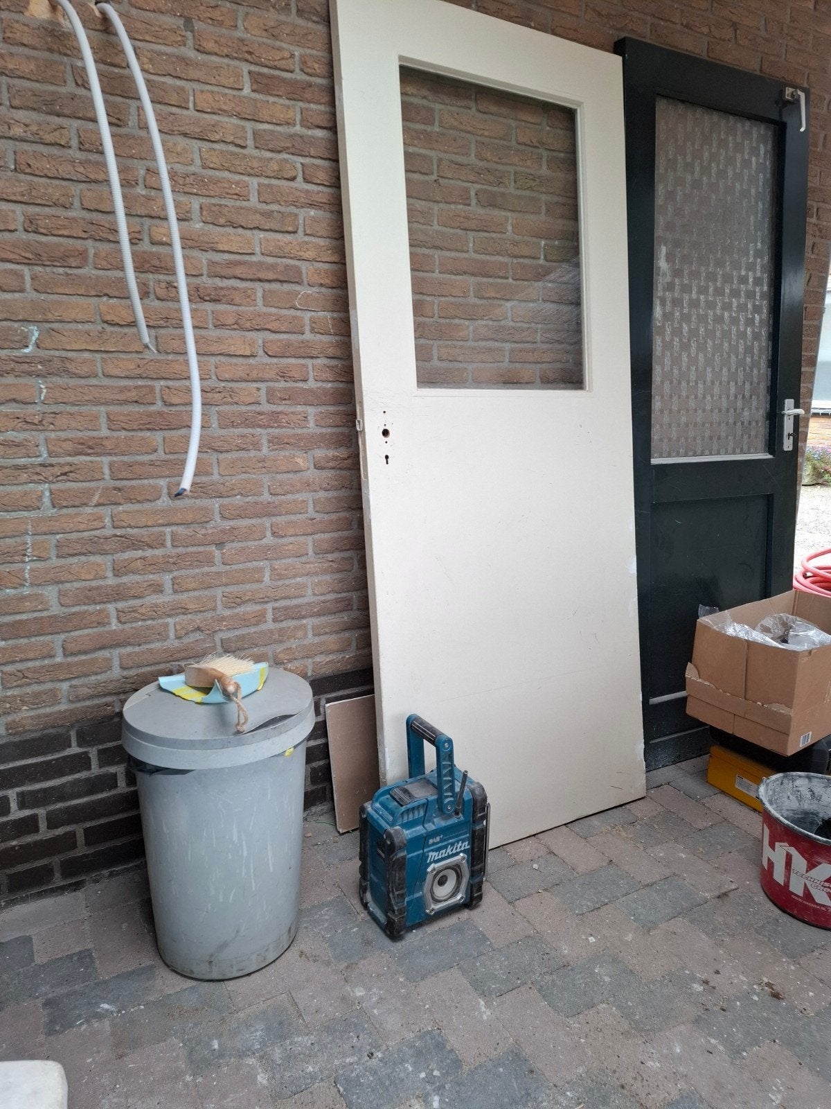 Binnen- en buitendeur te koop (Vriezenveen), Doe-het-zelf en Verbouw, Ophalen, Gebruikt, 80 tot 100 cm, Binnendeur