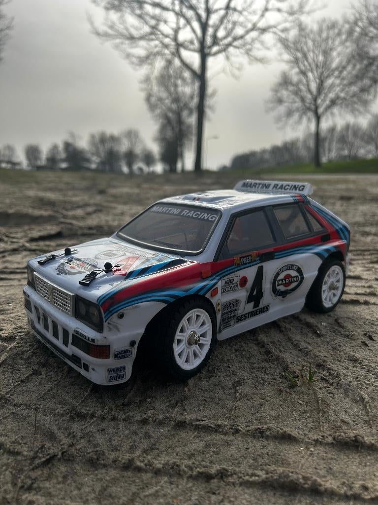 Lancia delta rc auto 1:14 Nieuw!, Elektro, Schaal 1:14, Nieuw, Ophalen of Verzenden