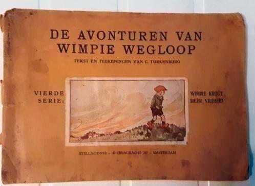 De avonturen van Wimpie Wegloop vierde serie - Wimpie krijgt, Ophalen of Verzenden, Zo goed als nieuw