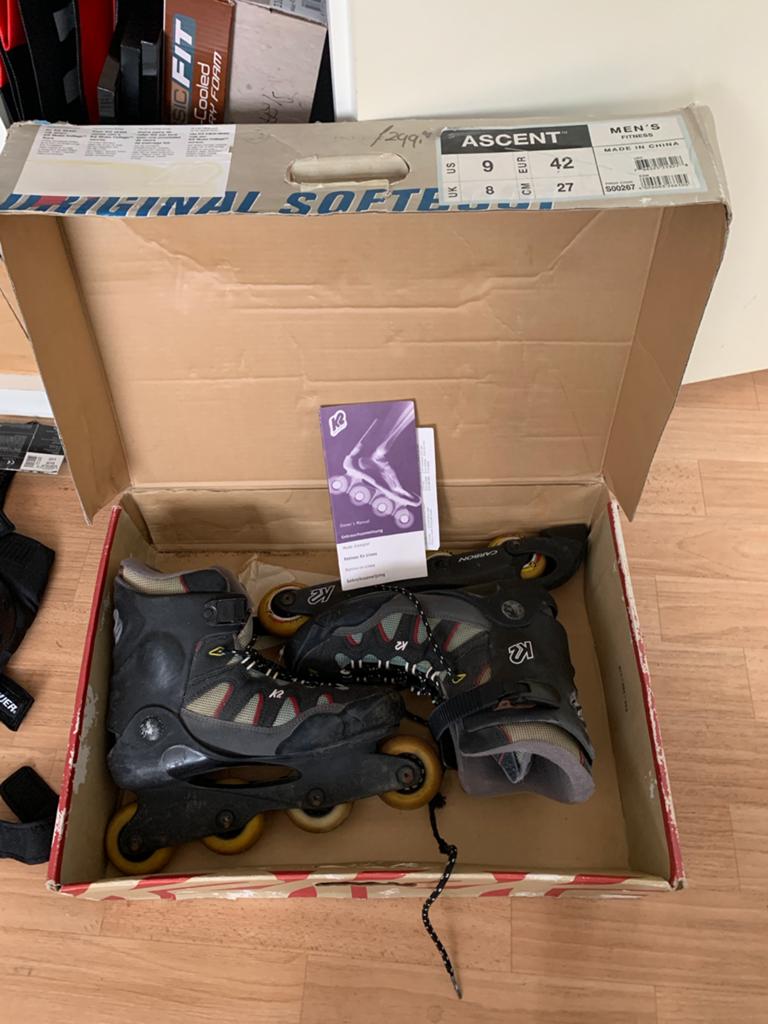 2 paar K2 Ascent Skeelers - Maat 42 en 44,5, Sport en Fitness, Skeelers, Ophalen of Verzenden, Gebruikt, K2