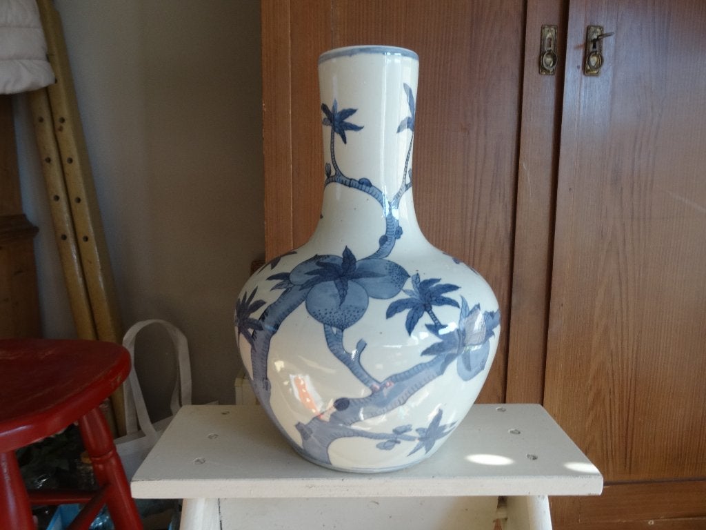 Oude grote Chinese vaas, Antiek en Kunst, Ophalen