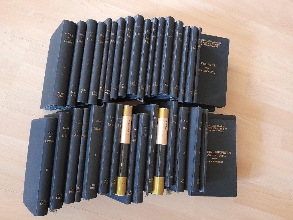 COMPLETE KORTE VERKLARING DER HEILIGE SCHRIFT OUDE TESTAMENT, Boeken, Godsdienst en Theologie, Ophalen of Verzenden, Gelezen