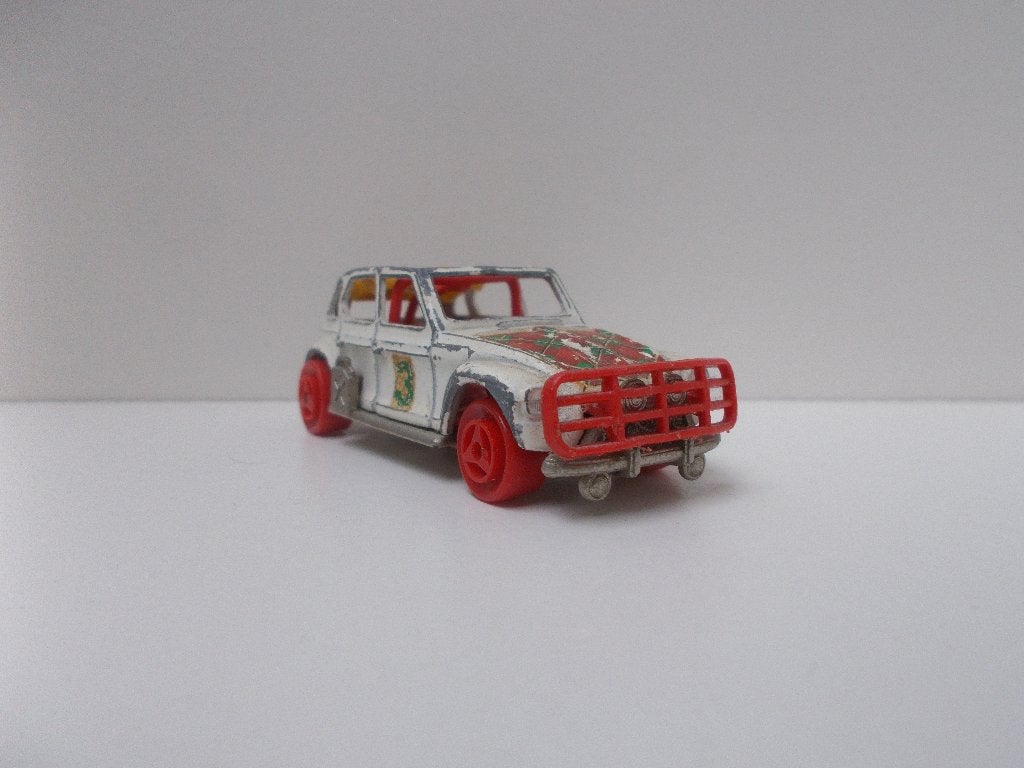 5780 Citroën Dyane Rally Raid Majorette, Ophalen of Verzenden, Gebruikt, Auto