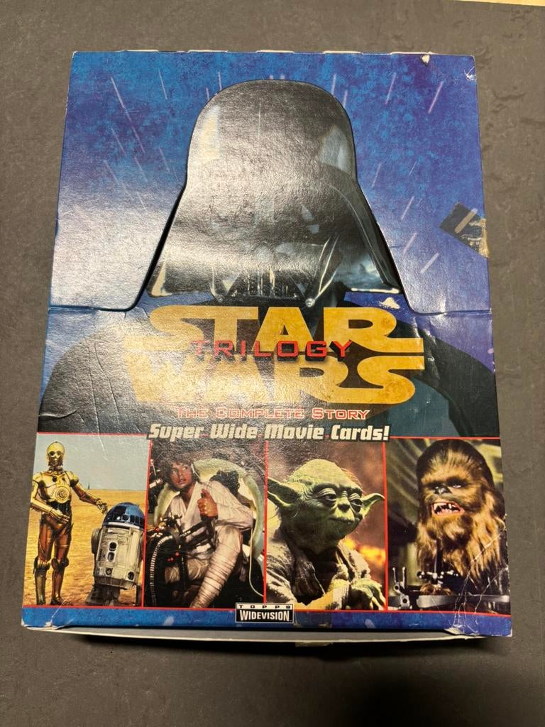 Star Wars Trilogy trading cards. Super Wide Movie Cards, Ophalen of Verzenden, Zo goed als nieuw, Overige typen