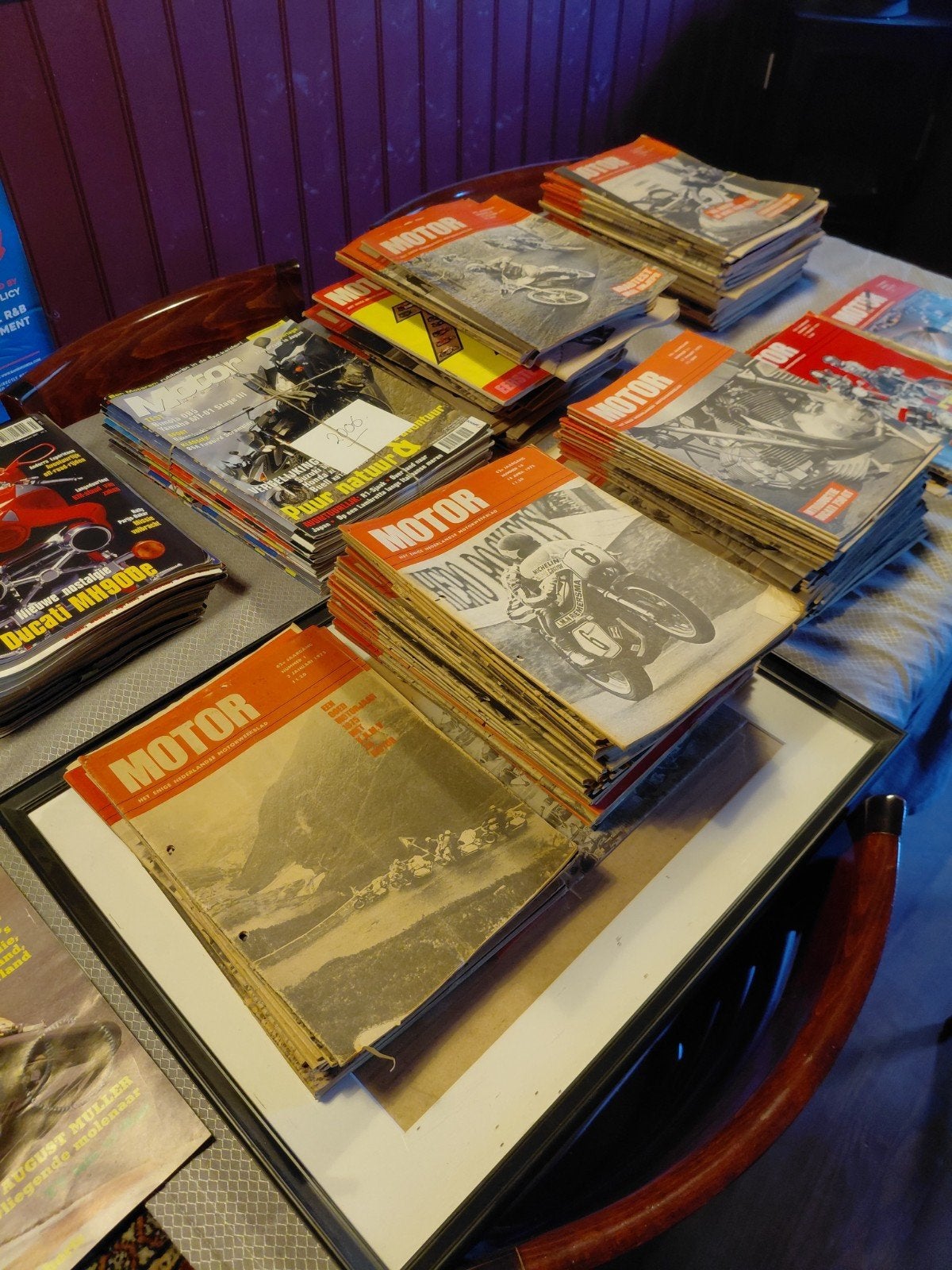 Weekblad Motor Jaargang 1972-1975, 2001, 2006 (ca. 250 st.), Ophalen of Verzenden, Gelezen, Algemeen