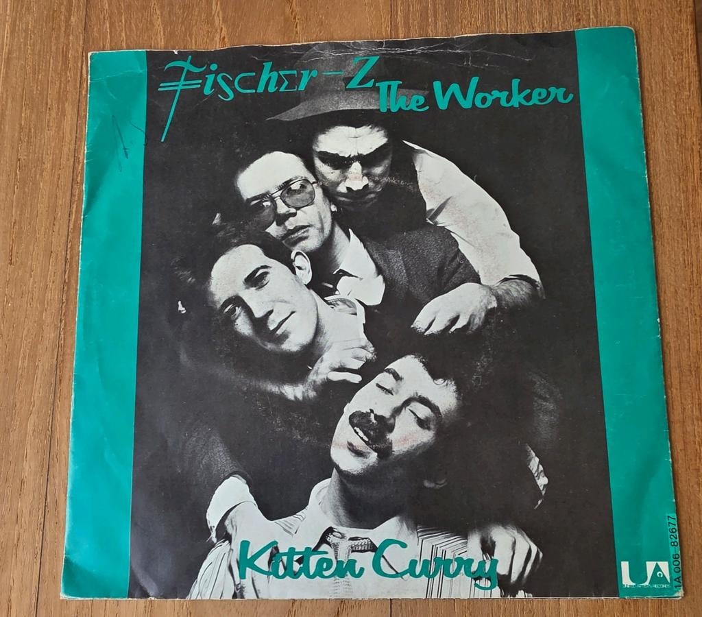 Fischer Z - The Worker 7 inch single, Ophalen of Verzenden, Gebruikt