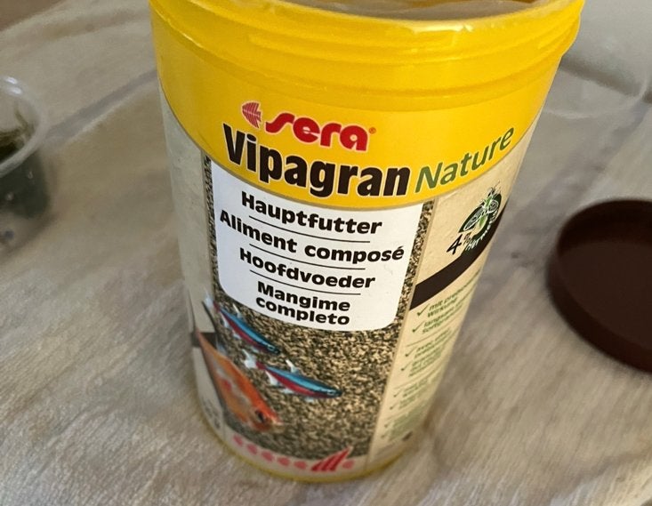 Vis voer warmwater vissen, Vis
