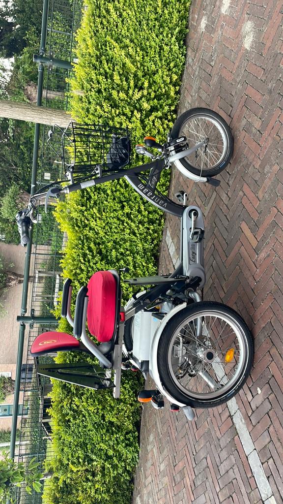 van Raam Easy Go, scootmobiel/driewielfiets, aug.2019, Ophalen of Verzenden, Zo goed als nieuw