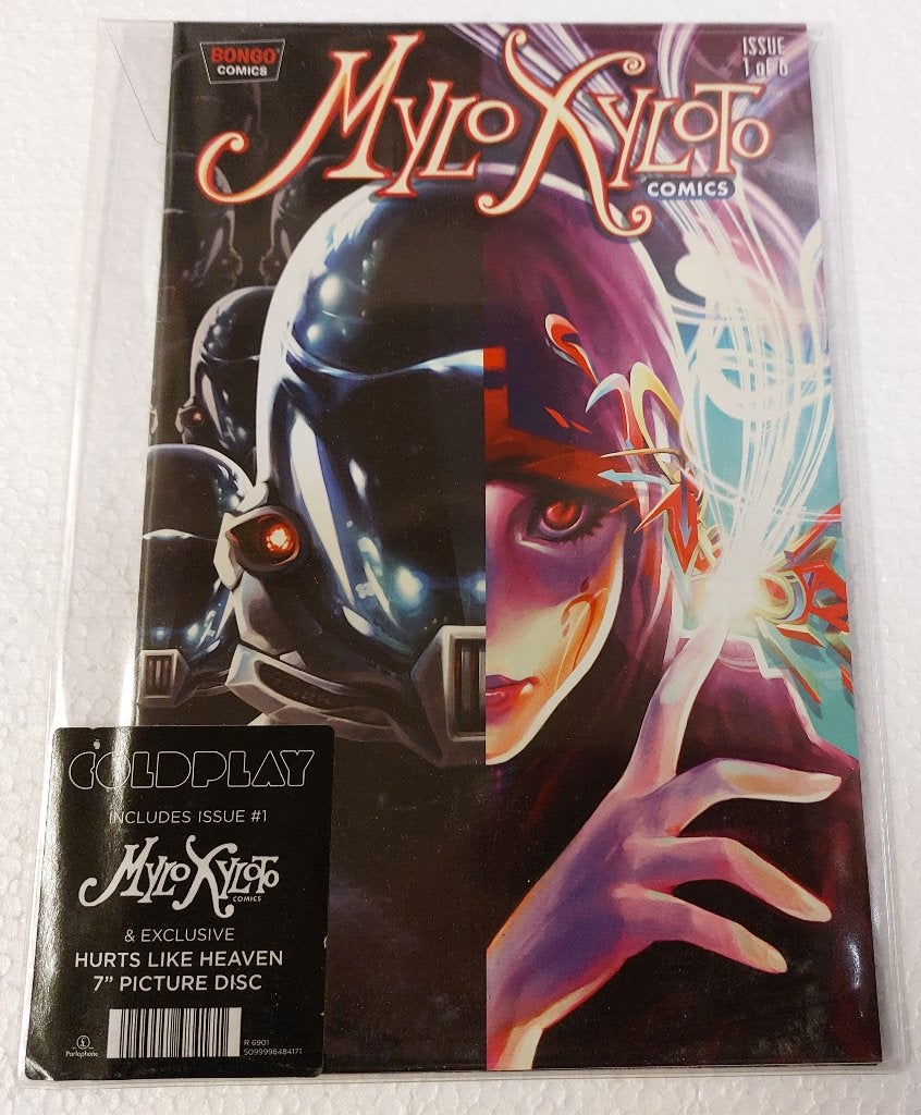 Coldplay COMIC BOOK Mylo Xyloto NIEUW, Nieuw, Ophalen of Verzenden, Coldplay, NvT